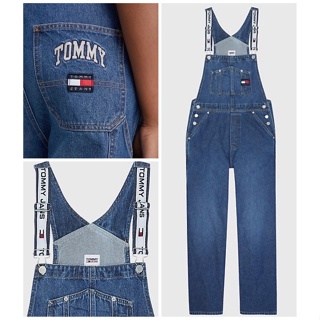 พร้อมส่ง📍เอี๊ยมยีนส์ Logo Tommy Jeans Overall ไซส์XL