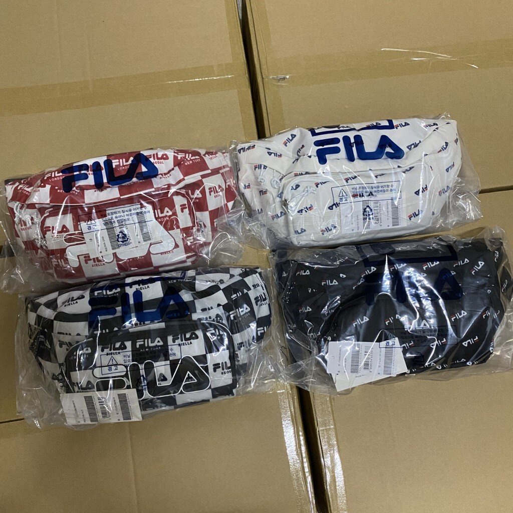 กระเป๋าคาดเอว-fila-all-over-pattern-coat-waist-bag-ของใหม่-ของแท้-พร้อมส่ง-กระเป๋าสะพายข้าง-กระเป๋าคาดอก-ฟีล่า