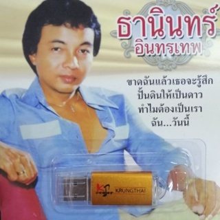 ภาพหน้าปกสินค้าusb ธานินทร์ อินทรเทพ 100 เพลง ขาดฉันแล้วเธอจะรู้สึก ปั้นดินให้เป็นดาว mp3 usb kt ซึ่งคุณอาจชอบสินค้านี้