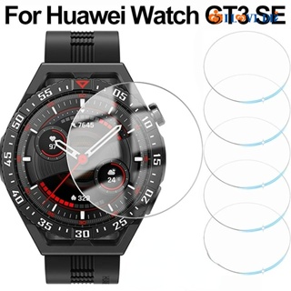 สําหรับ Huawei Watch GT 3 SE ฟิล์มป้องกันกระจกนิรภัย แบบแข็ง / ตัวป้องกันหน้าจอสมาร์ทวอทช์ / การครอบคลุมเต็มรูปแบบ ป้องกันรอยขีดข่วน ฟิล์มอุปกรณ์เสริม
