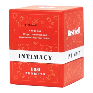 Bbth การ์ดเกมกระดาน Intimacy Deck By Bestself 150 ใบ สําหรับคู่รัก