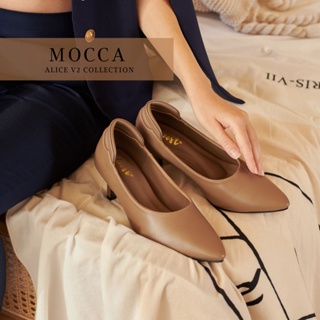รองเท้า Finest Shoes : Alice Heels V.2 - Mocca