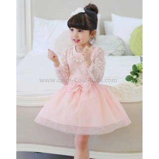 Dress-1272 กระโปรงเด็กแฟชั่นเด็กเกาหลี Size-140 (7-8Y)