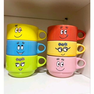 เซตแก้ว​ เซรามิค​ บาบ้า​ปา​ป้า​ barbapapa​