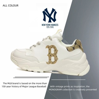 【ร้านส่วนลด】MLB BIGBALL CHUNKYรองเท้าผ้าใบสำหรับผู้ชาย และผู้หญิง