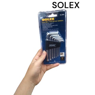 ชุดประแจหกเหลี่ยมหัวบอล SOLEX BS8