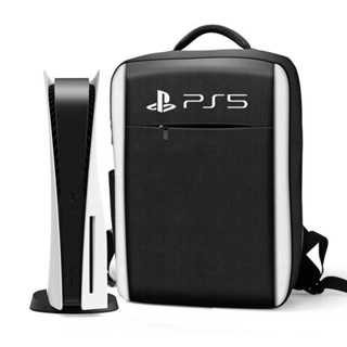 For PS5/4 Protect Host Storage Bag Gamepad Accessories Backpack Travel Carrying Adults Boys Men Birthday Gifts