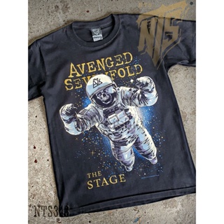 A7X Avenged Sven Fold ROCK เสื้อยืด เสื้อวง เสื้อดำ สกรีนลาย ผ้าหนา  T SHIRT S M L XL XXL_22