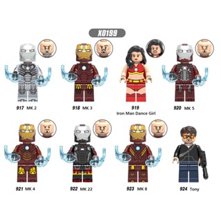 ชุดโมเดลฟิกเกอร์ Super Heroes Iron Mk28 Man Diy ของเล่นสําหรับเด็ก