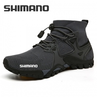 Shimano รองเท้าผ้าใบลําลอง กันลื่น กันน้ํา ระบายอากาศ เหมาะกับการพกพาเดินทาง ตั้งแคมป์ ตกปลา เดินป่า สําหรับผู้ชาย