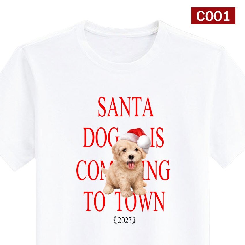 เสื้อยืด-สกรีน-merry-christmas-คริสต์มาส-เสื้อปีใหม่-สีขาว-เสื้อผ้าหนา-นุ่ม-ใส่สบาย-ได้ทั้งผู้ชาย-และผู้หญิง-no-0241-kc