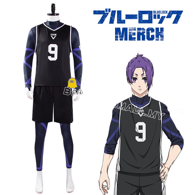 เสื้อกีฬาคอสเพลย์-ชุดยูนิฟอร์มทีมฟุตบอล-reo-mikage-สีม่วง