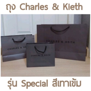 พร้อมส่ง‼️ถุง Charles&amp;Keith แท้💯 ถุงกระดาษ CK