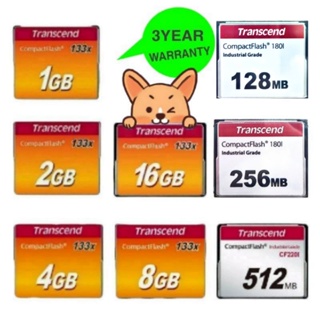 ภาพขนาดย่อของภาพหน้าปกสินค้าCF CARD(สำหรับเครื่องCNC)CompactFlash Transcend 128MB ,256MB ,512MB ,1GB ,2GB ,4GB ,8GB,16GB จากร้าน itclick456 บน Shopee ภาพที่ 1