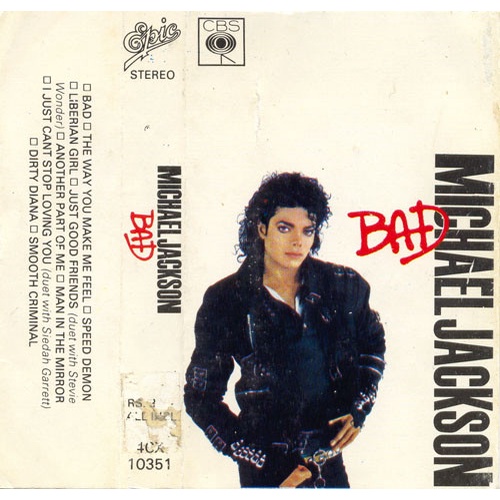 ซีดีเพลง-cd-michael-jackson-1987-bad-epc-450290-2-ในราคาพิเศษสุดเพียง-159-บาท