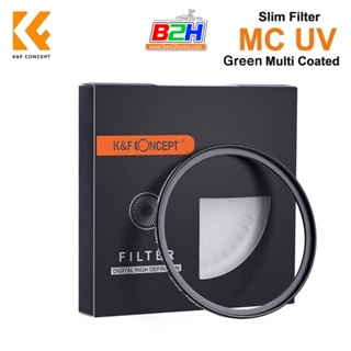 ภาพหน้าปกสินค้าK&F FILTER SLIM MCUV GREEN COATING GERMAN OPTIC ซึ่งคุณอาจชอบราคาและรีวิวของสินค้านี้