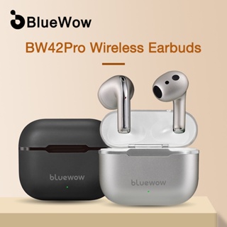 Bluewow BW42Pro TWS หูฟังบลูทูธ 5.3 ไร้สาย กันน้ํา ตัดเสียงรบกวน ไมโครโฟน สเตอริโอคู่ HIFI เบส