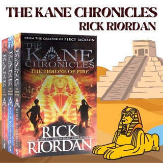 หนังสือชุด The Kane Chronicles by Rick Riordan **งานเกรด C ไม่สวย** Percy Jackson หนังสือภาษาอังกฤษ วรรณกรรมภาษาอังกฤษ