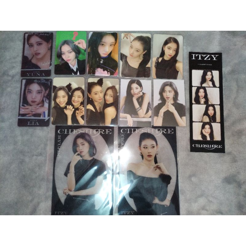 พร้อมส่ง-การ์ดบั้ม-itzy-withmuu-jyp-shop-การ์ดใส-kpopmerch-รยูจิน-แชรยอง-ยูนา-ลีอา