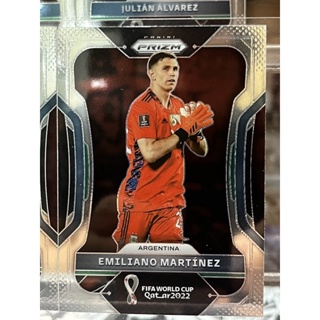 2021-22 Panini Prizm เบสการ์ดทีมอาร์เจนตินา ฟีฟ่าเวิลด์คัพกาตาร์ 2022 Base Card Argentina 🇦🇷