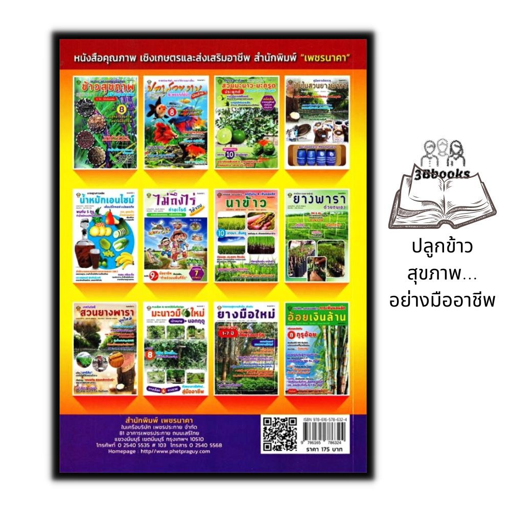 หนังสือ-ข้าวสุขภาพ-สร้างมูลค่าเพิ่ม-1-ไร่-ได้เกินแสน-พืชและการเกษตร-การทำนา-ภูมิปัญญาการทำนา-การปลูกข้าว