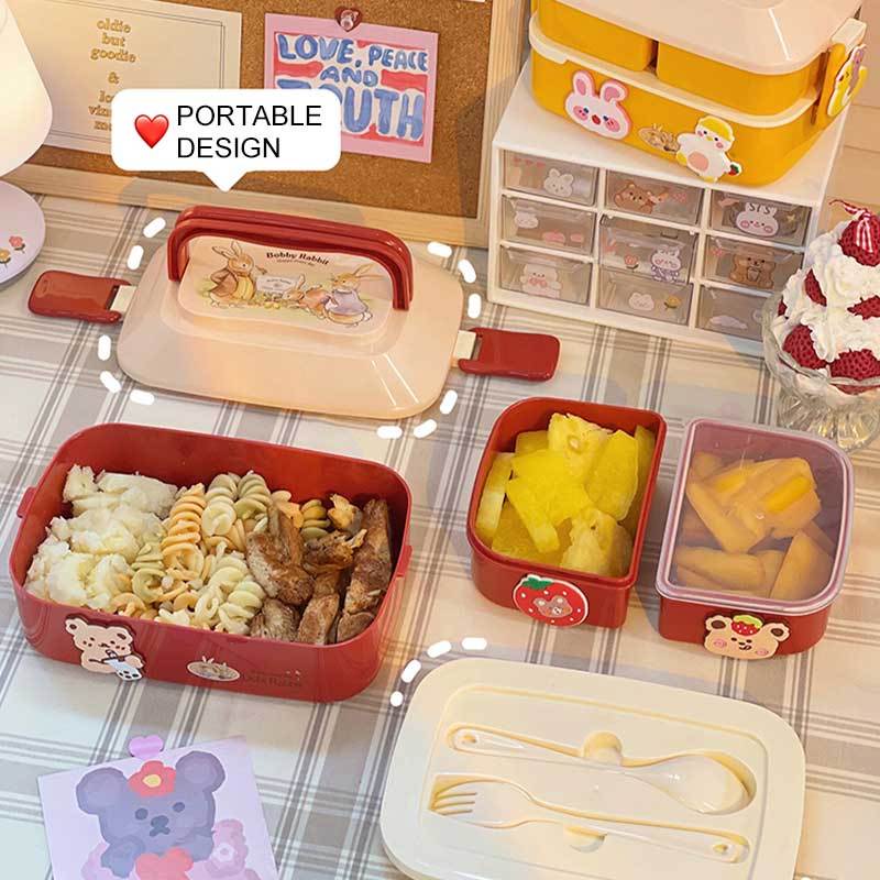 w-amp-amp-g-kawaii-lunch-box-double-student-bento-box-microwave-boxes-food-storage-with-independent-box-cutlery-for-camping