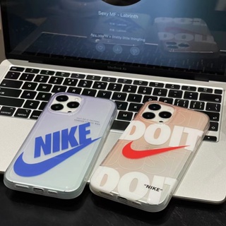 เคสโทรศัพท์มือถือ แบบใส ลาย Nike สําหรับ iPhone 14 promax 13 promax 12 promax 11