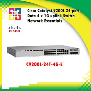 CISCO C9200L-24T-4G-E Catalyst 9200L 24-port data, 4x1G Network Essentials