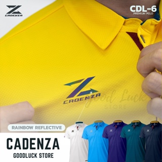 สินค้า (ของแท้ 100%)  เสื้อโปโล คาเดนซ่า CADENZA PREMIUM POLO รุ่น CDL-6