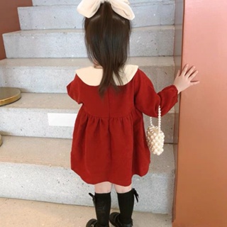 [Babycat] พร้อมส่ง ชุดเดรสกระโปรง คอตุ๊กตาน่ารัก สไตล์เกาหลี ญี่ปุ่น แฟชั่นฤดูใบไม้ผลิ ฤดูใบไม้ร่วง ฤดูหนาว สําหรับเด็กผู้หญิง 2022