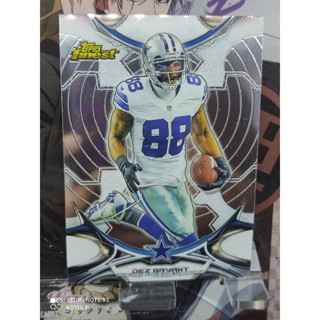 การ์ด Dez Bryant Topps Finest 2015 Dallas cowboys no.125 สภาพสวย สำหรับสะสม แฟน Cowboys ห้ามพลาด ของมันต้องมี