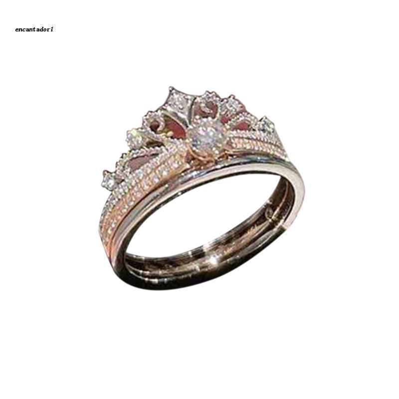 ชุดแหวนแต่งงาน-มงกุฎเจ้าหญิง-ราชินี-2-ชิ้น