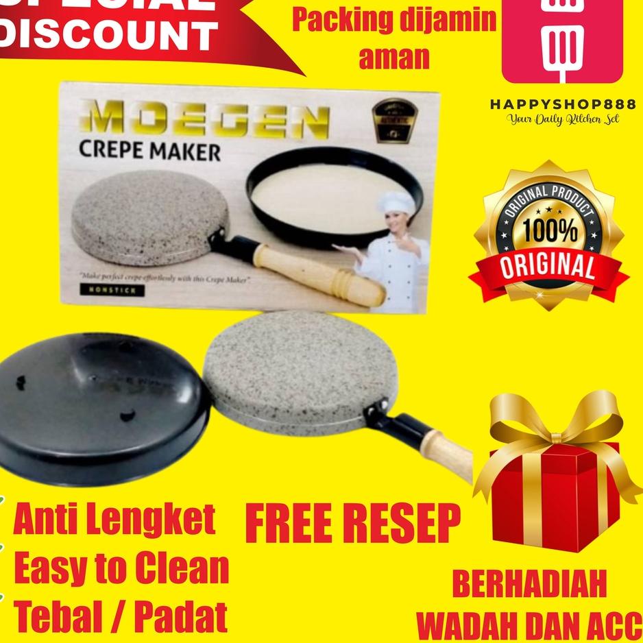 M CREPE MAKER CREPE MAKER CREPES CREPES TEFLON PAN แม่พิมพ์ ผิวสปริง โร