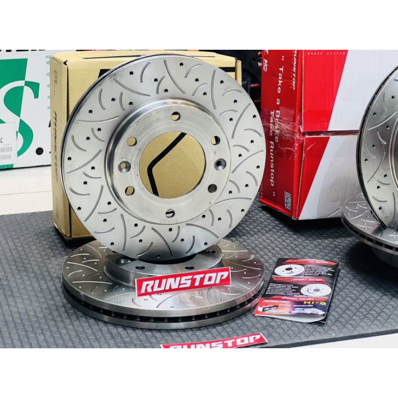 runstop จานเบรค คู่หน้า ขนาดเดิม ตรงรุ่น Hyundai H1 Grand Starex ขนาด ...