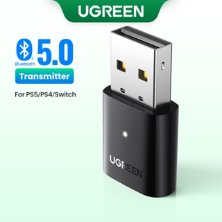 ภาพหน้าปกสินค้าUGREEN อะแดปเตอร์รับ แปลงสัญญาณบลูทูธ 5.0 ไร้สาย แบบเสียบ USB สำหรับหูฟัง PC เกม Switch&PS5 ที่เกี่ยวข้อง