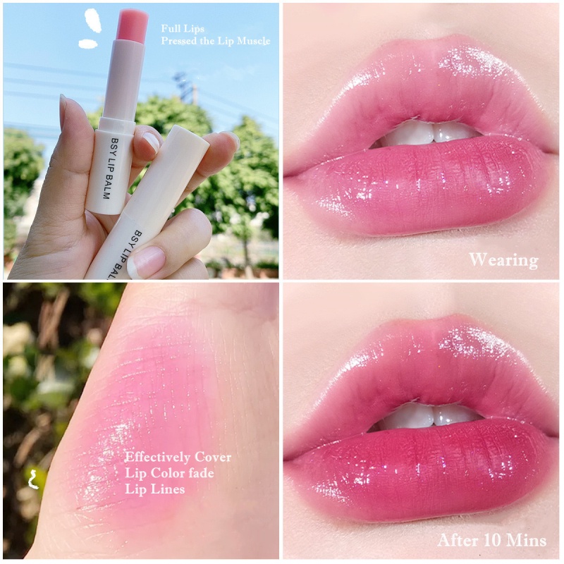 julystar-2023-new-po-suya-lip-balm-moisturizing-hydrating-repair-lip-balm-temperature-change-color-easy-to-push-away-ลิปสติกสีสม่ำเสมอ