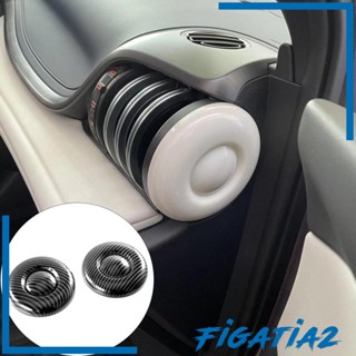 [Figatia2] ฝาครอบช่องแอร์รถยนต์ อุปกรณ์เสริม สําหรับ Byd Atto 3 2022 Yuan Plus 2 ชิ้น