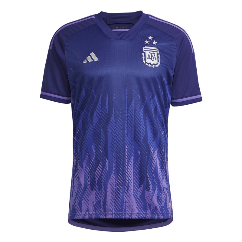 เสื้อกีฬาแขนสั้น-ลายทีมชาติฟุตบอล-argentina-2022-23-ชุดเยือน-ไซซ์-s-4xl-22-23