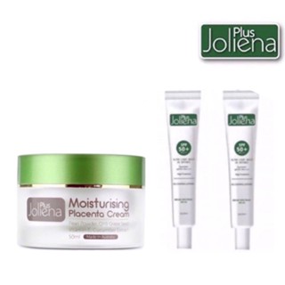 Joliena plus  (ครีม50ml1กระปุก+กันแดด25ml 2หสอด)ครีมรกแกะเอมมี่ Joliena Plus joliena plus Moisturizing Placenta Cream