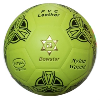 ภาพขนาดย่อของภาพหน้าปกสินค้าลูกฟุตซอล futsalball รุ่น fierce, bowstar (y, o) เบอร์ 3.7 หนังอัด pvc k+n จากร้าน skystarsport บน Shopee ภาพที่ 5