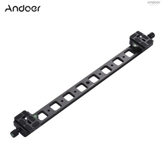 Andoer PU-480 ขาตั้งกล้องอลูมิเนียมอัลลอยด์ QR สําหรับขาตั้งกล้อง