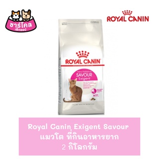 Royal Canin Exigent Savour โรยัล คานิน อาหารเม็ดแมวโต เลือกกิน ชอบรูปแบบเม็ดหลากหลาย อายุ 1 ปีขึ้นไป ขนาด 2 กิโลกรัม