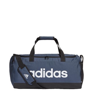 adidas ไลฟ์สไตล์ กระเป๋าดัฟเฟิล Essentials Logo ขนาดกลาง Unisex สีน้ำเงิน GN2039