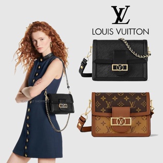 ภาพหน้าปกสินค้ากระเป๋า Louis Vuitton แท้ กระเป๋ามินิ DAUPHINE กระเป๋าสะพายข้าง M45958 ที่เกี่ยวข้อง