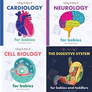 [หนังสือเด็ก] Cardiology / Cell Biology / Neurology For Babies baby university medical school loves english book