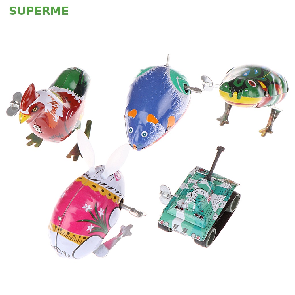 superme-ของเล่นกบกระโดด-กระต่าย-ไขลาน-คลาสสิก-สําหรับเด็ก-1-ชิ้น