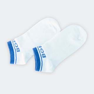 BGPU SOCKS ถุงเท้าข้อสั้น สีขาว