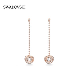 [ของแท้ พร้อมส่ง] Swarovski Swarovski ต่างหูคริสตัล ของขวัญ สําหรับผู้หญิง