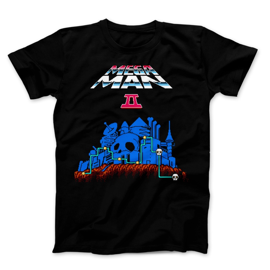 MEGA MAN ROCKMAN T-Shirt XL Capcom Anime Game All Over Print Colorful