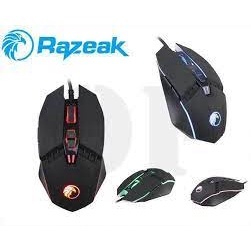 Razeak mouse RM-072 ปรับความเร็ว ได้ 4000dpi ไฟ 7สี